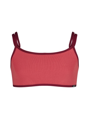 Skiny Bustier 2er Pack in Rot/Rosa