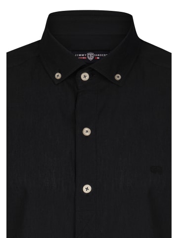 JIMMY SANDERS Hemd in Schwarz