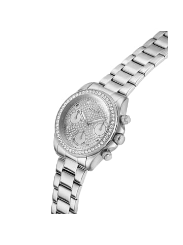 Guess Quarzuhr GW1037L1 in silber