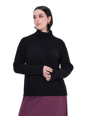 Ulla Popken Pullover in schwarz