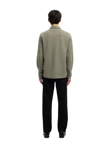 SELECTED HOMME Jacke SLHJACKIE SWEAT in Grau