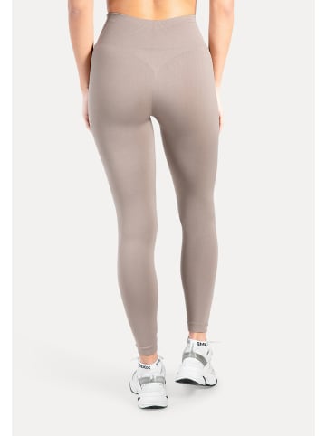 SMILODOX Leggings Layne in Taupe
