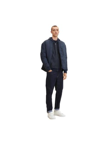 Tom Tailor Sweatshirt in navy offwhite inject stripe