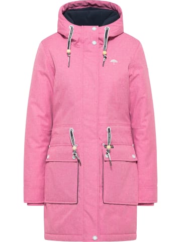 Schmuddelwedda Winterparka in Pink Melange