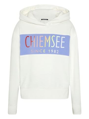 Chiemsee Kapuzensweatshirt in Weiß