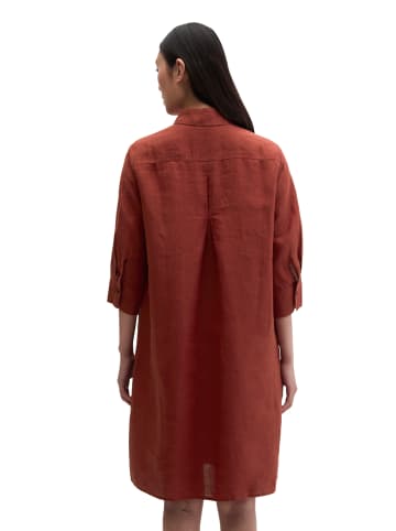 Marc O'Polo Leinenkleid loose in Tall Poppy