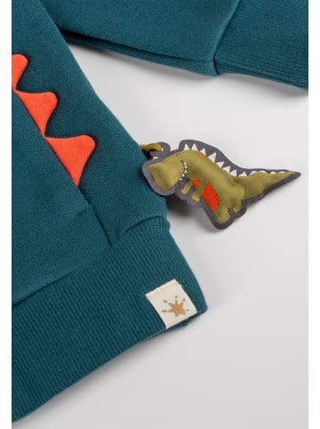 Sigikid Sweatjacke Dino Fun in blau