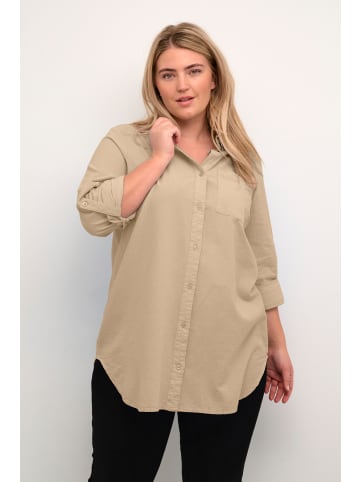 KAFFE curve Tunika KCnana Loose fit in Classic Sand