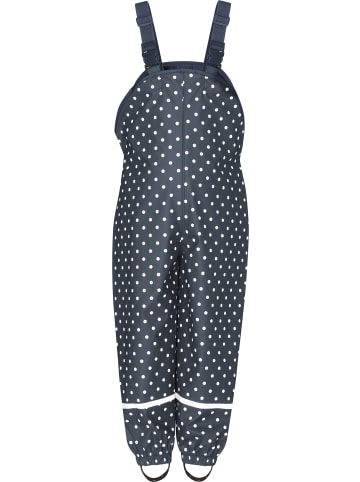 Playshoes Kinder Regenhose "Regenlatzhose mit Punkten" in Blau