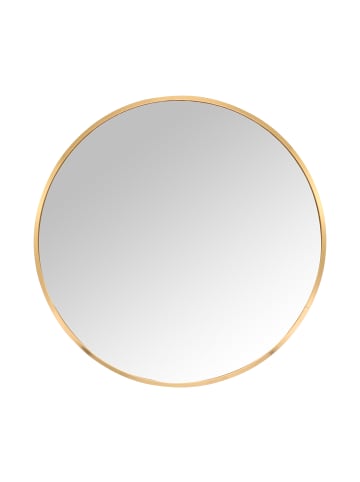 relaxdays Spiegel in Gold - 50 cm