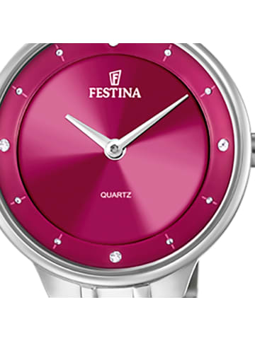Festina Analog-Armbanduhr Festina Mademoiselle silber mittel (ca. 31mm)