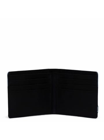 Herschel Roy - Geldbörse 6cc 11.5 cm RFID (forest night/black) in black/copen blue