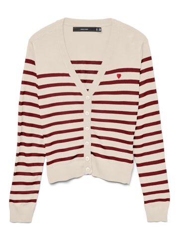 Vero Moda Strickjacke in Birch
