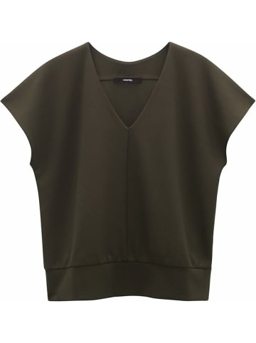 Someday V-Kragen T-Shirt für Damen in Grün