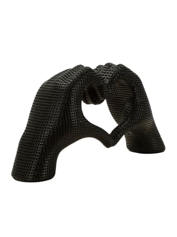 Mauro Ferretti Schwarze Harzskulptur, 25 x 7,5 x 13,5 cm