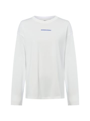 armedangels Langarmshirt Fietaa Smile in ecru blau