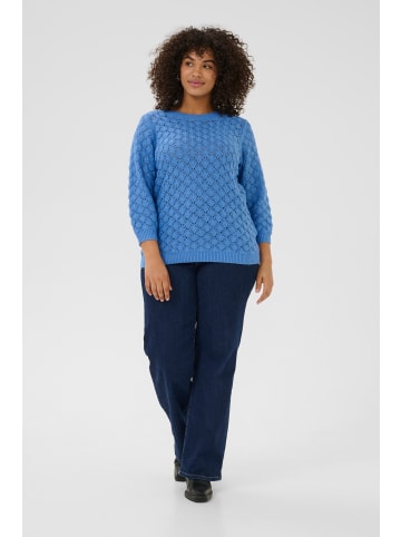 KAFFE curve Strickpullover KCmani in Ebb and Flow
