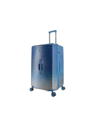 Saxoline SX Blue Elite Spinner Koffer Set Gr. M/L mit TSA-Zahlenschloss in blue gradient
