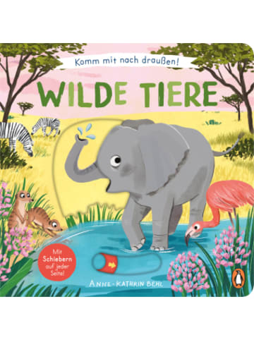 Penguin Junior Buch - Komm mit nach draußen! Wilde Tiere