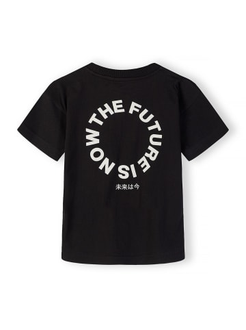 Minoti 2-tlg Shirt & Hose 29FLEECE271 in schwarz