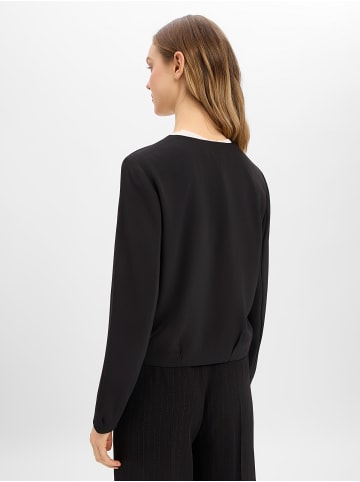 comma Blazer in schwarz