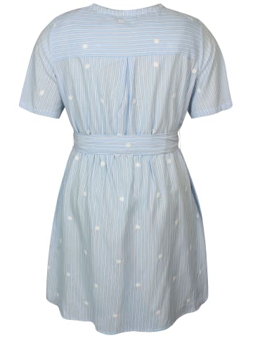 Zhenzi Gera 748-Dress S/S Blue bell in blau