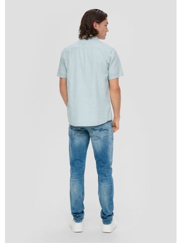 QS Hemd in 61W0_helles türkis