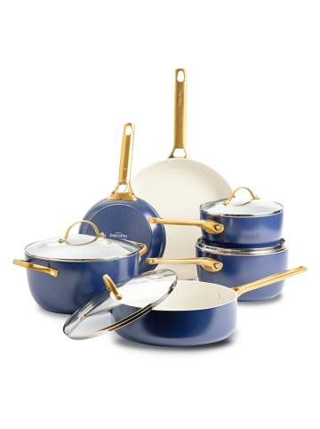 GREENPAN Pfannen-Set Padova Reserve (CC008493-001) 6-tlg. Set in blau