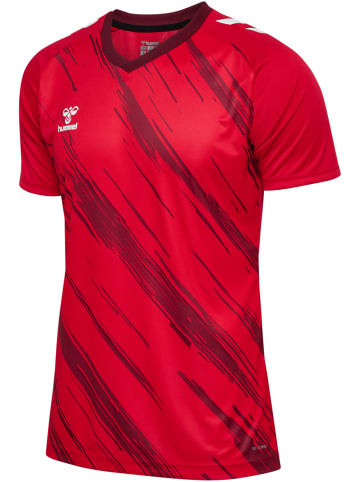 Hummel T-Shirt Raglanärmel Hmlmatch Erwachsene in TRUE RED/ZINFANDEL