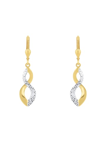 Amor Ohrhänger Gold 585/14 ct in Bicolor
