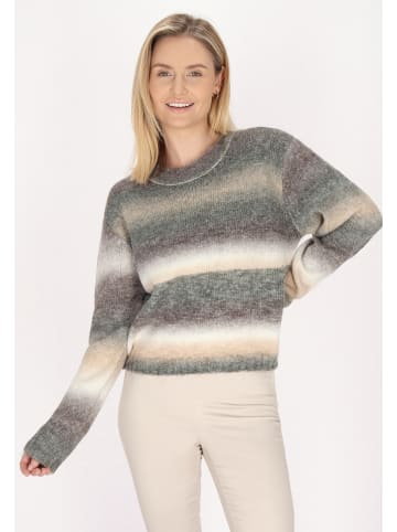 Albee Women Pullover in Grau Mehrfarbig