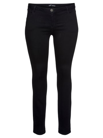 ARIZONA Skinny-fit-Jeans in schwarz