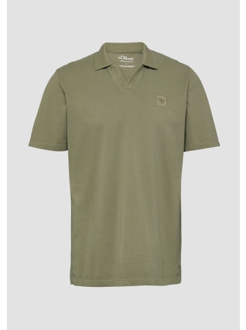 s.Oliver Polo-Shirt in 7853_olivgrün