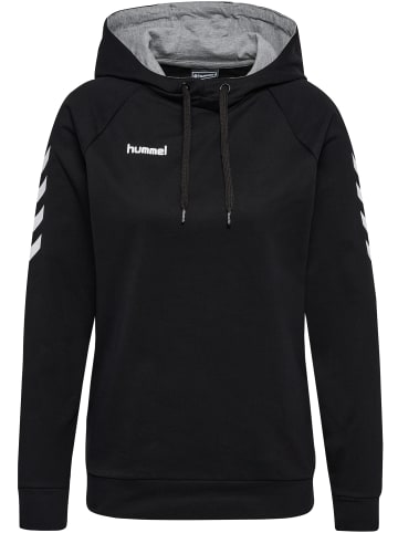 Hummel Baumwoll-Hoodie Hmlgo Cotton Hoodie Woman in BLACK