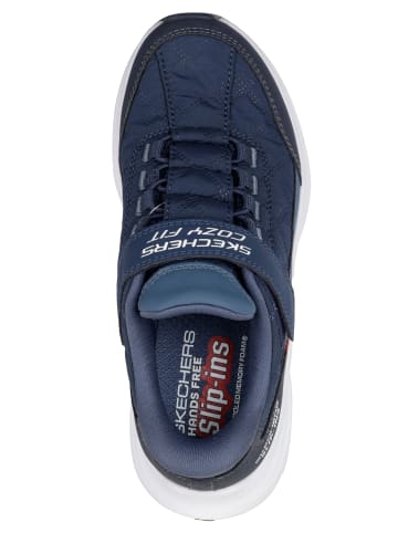 Skechers Sneakers Low Contour Foam - Cozy Fit in blau