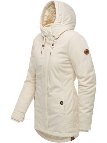 ragwear Winterjacke Monadena Parka YOUMODO in Ecru