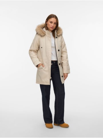 Vero Moda Langer Parka in Moonbeam