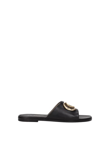 Off-White Schwarz Leder Hausschuhe