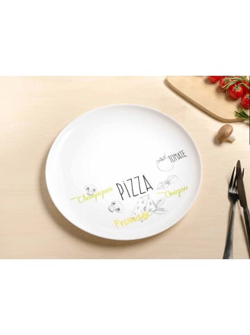 Ritzenhoff & Breker 12er Set Pizzateller Alberto ø 32 cm weiß-bunt in weiß-bunt