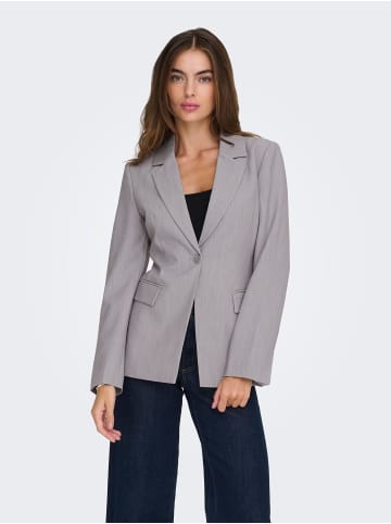 ONLY Blazer in Medium Grey Melange