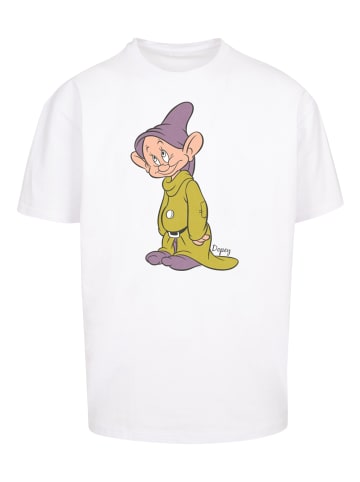 F4NT4STIC Heavy Oversize T-Shirt Disney Classic Dopey in weiß
