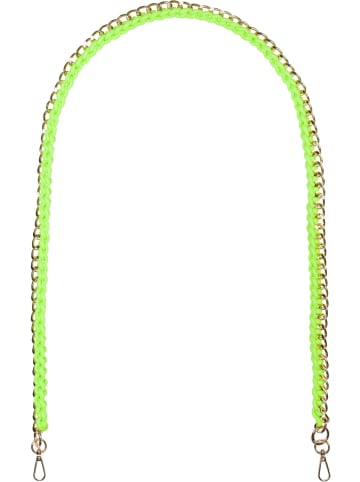 styleBREAKER Taschengurt mit Kette in Neongelb