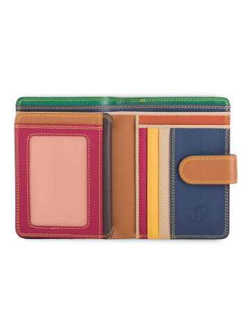 MYWALIT Medium Snap Wallet Geldbörse Leder 13 cm in bosco