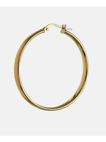 Vanlere Creolen aus 375 Gelbgold