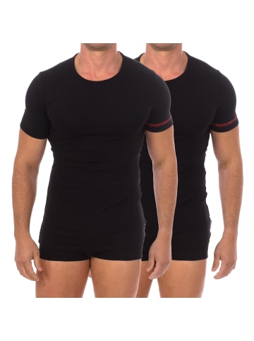 Bikkembergs 2er-Set: Unterhemd in Black