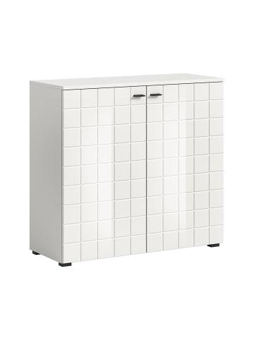 ebuy24 Sideboard Monte Weiß 92 x 37 cm