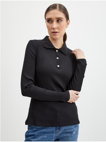 orsay Langarmshirt in Schwarz