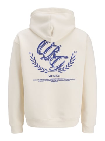 Jack & Jones Kapuzenpullover in Antique White