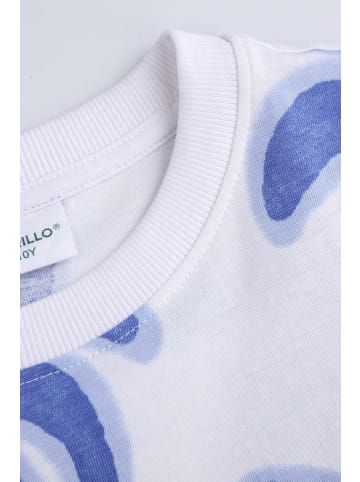 Coccodrillo T-Shirt mit kurzem Ärmel in weiß