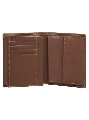 Chiemsee Geldbörse echt Leder in cognac